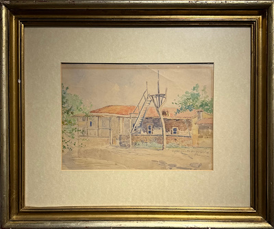 Osman Asaf imzalı tablo — Sulu Boya, 21×33 cm, 51.875 TL müzayede satışı