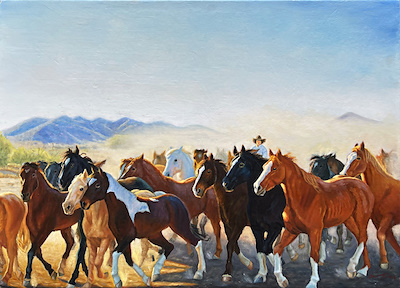 Orhun Taştekin imzalı tablo — Yağlı Boya, 70×100 cm, 16.506 TL müzayede satışı