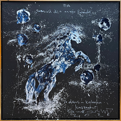 Seyed Davoud imzalı tablo — Yağlı Boya, 140×140 cm, 30.653 TL müzayede satışı
