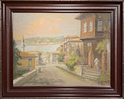 Salim Özüdoğru imzalı tablo — Yağlı Boya, 53×60 cm, 40.085 TL müzayede satışı