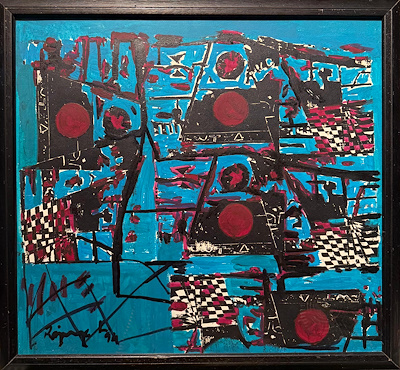 Raziye Kubat imzalı tablo — Yağlı Boya, 49×53 cm, 1.415 TL müzayede satışı