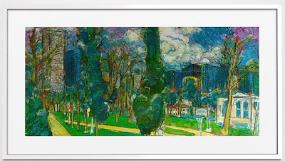 Murat Mizrahi imzalı tablo — Yağlı Boya, 47×98 cm, 75.454 TL müzayede satışı