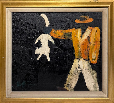Yavuz Tanyeli imzalı tablo — Yağlı Boya, 36×40 cm, 70.738 TL müzayede satışı
