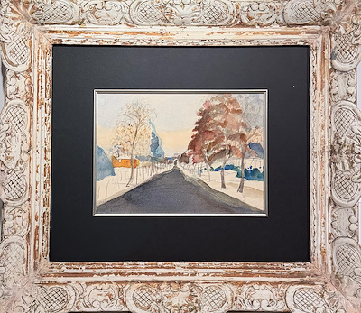 Turan Erol imzalı tablo — Sulu Boya, 27×37 cm, 136.761 TL müzayede satışı