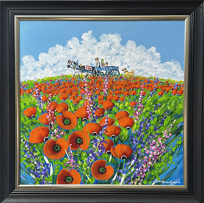 Mehmet Emin Erşan imzalı tablo — Akrilik Boya, 50×50 cm, 23.579 TL müzayede satışı