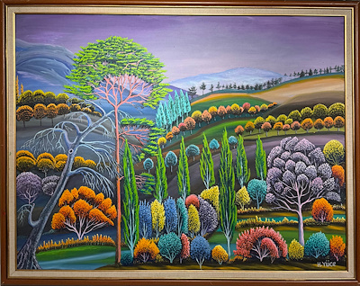 Hüseyin Yüce imzalı tablo — Yağlı Boya, 70×90 cm, 61.307 TL müzayede satışı