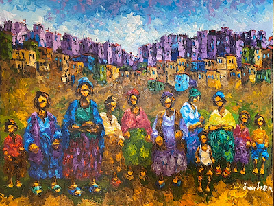 Ömer Erdem imzalı tablo — Yağlı Boya, 60×70 cm, 17.069 TL müzayede satışı