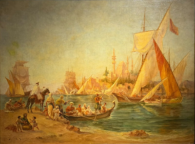 G.felix Leoır imzalı tablo — Yağlı Boya, 49×65 cm, 73.152 TL müzayede satışı