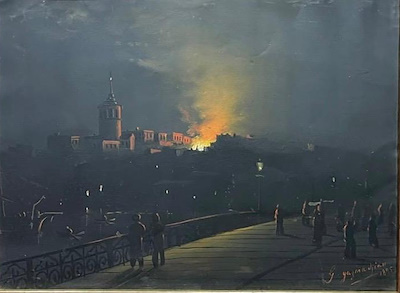 Garabet Yazmadjian imzalı tablo — Yağlı Boya, 47×35 cm, 238.962 TL müzayede satışı