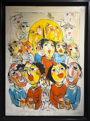 Orhan imzalı tablo — Yağlı Boya, 70×50 cm, 17.069 TL müzayede satışı