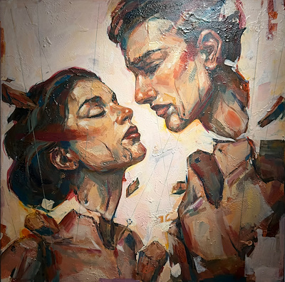 İsmail Eyüpoğlu imzalı tablo — Akrilik Boya, 80×80 cm, 43.891 TL müzayede satışı
