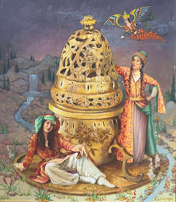 Kamil Aslanger imzalı tablo — Yağlı Boya, 70×80 cm, 87.782 TL müzayede satışı