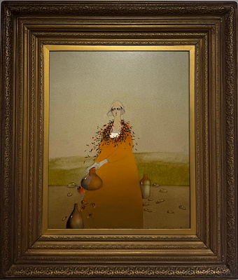 Mahmut Karatoprak imzalı tablo — Akrilik Boya, 76×66 cm, 199.948 TL müzayede satışı