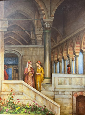Kamil Aslanger imzalı tablo — Yağlı Boya, 80×59 cm, 82.905 TL müzayede satışı