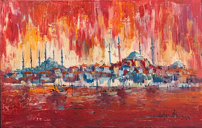 Zafer Örs imzalı tablo — Yağlı Boya, 27×42 cm, 4.877 TL müzayede satışı