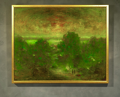 İrfan Okan imzalı tablo — Yağlı Boya, 60×75 cm, 35.000 TL müzayede satışı