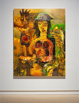 Murat Tolga imzalı tablo — Akrilik Boya, 100×80 cm, 50.000 TL müzayede satışı