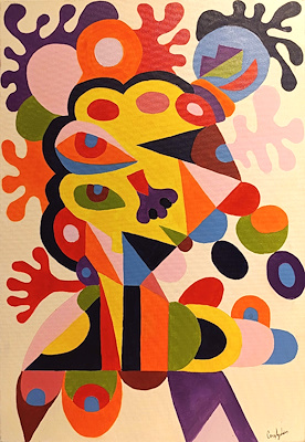 Ceren Aydın imzalı tablo — Akrilik Boya, 70×50 cm, 6.000 TL müzayede satışı