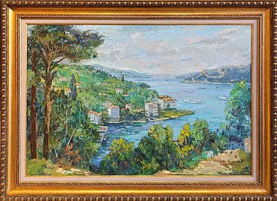 Vagıf İbrahim imzalı tablo — Yağlı Boya, 60×90 cm, 25.000 TL müzayede satışı