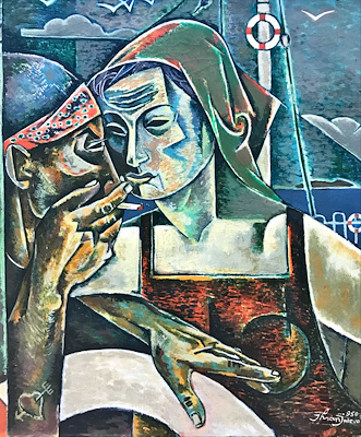 İhsan İncesu imzalı tablo — Yağlı Boya, 55×48 cm, 4.400 TL müzayede satışı