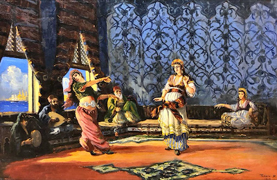 Diyarbakırlı Tahsin imzalı tablo — Yağlı Boya, 65×101 cm, 256.000 TL müzayede satışı