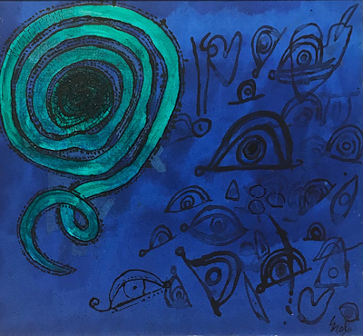 Erol Akyavaş imzalı tablo — Yağlı Boya, 36×41 cm, 182.000 TL müzayede satışı