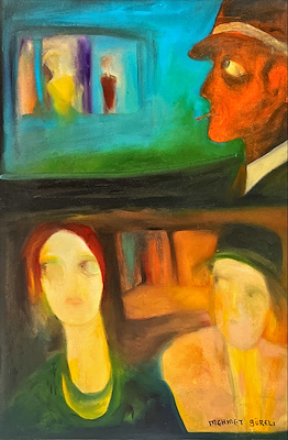 Mehmet Güreli imzalı tablo — Yağlı Boya, 70×50 cm, 42.000 TL müzayede satışı