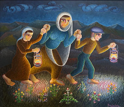 İbrahim Balaban imzalı tablo — Yağlı Boya, 70×80 cm, 590.000 TL müzayede satışı