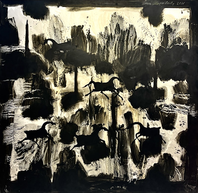 Fevzi Karakoç imzalı tablo — Yağlı Boya, 200×200 cm, 140.000 TL müzayede satışı