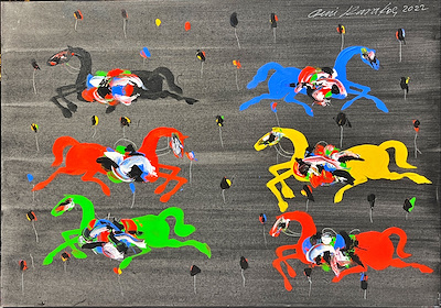 Fevzi Karakoç imzalı tablo — Yağlı Boya, 100×70 cm, 100.000 TL müzayede satışı