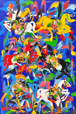 Fevzi Karakoç imzalı tablo — Yağlı Boya, 70×100 cm, 105.000 TL müzayede satışı