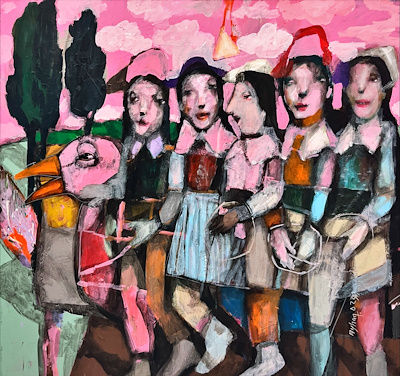 Ayhan Taşkıran imzalı tablo — Yağlı Boya, 80×87 cm, 60.000 TL müzayede satışı
