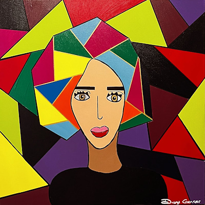 Duygu Gençer imzalı tablo — Yağlı Boya, 50×50 cm, 12.000 TL müzayede satışı