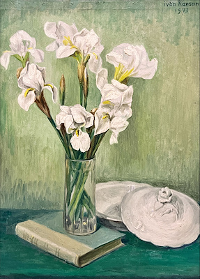 Ivon Karsan imzalı tablo — Yağlı Boya, 48×36 cm, 65.000 TL müzayede satışı
