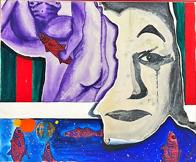 Burhan Doğançay imzalı tablo — Yağlı Boya, 45×55 cm, 780.000 TL müzayede satışı