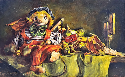 Rıza Kuruüzümcü imzalı tablo — Yağlı Boya, 35×55 cm, 22.500 TL müzayede satışı