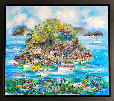 Mustafa Pilevneli imzalı tablo — Yağlı Boya, 85×90 cm, 530.000 TL müzayede satışı