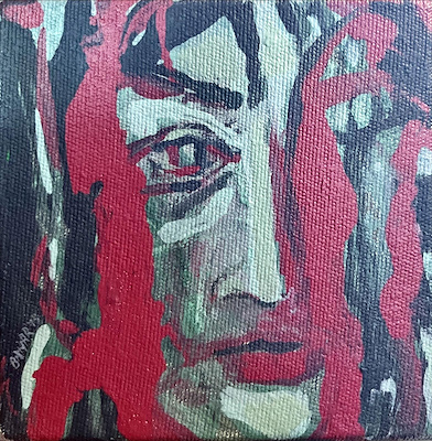 Bahar Kocaman imzalı tablo — Yağlı Boya, 12×12 cm, 1.500 TL müzayede satışı