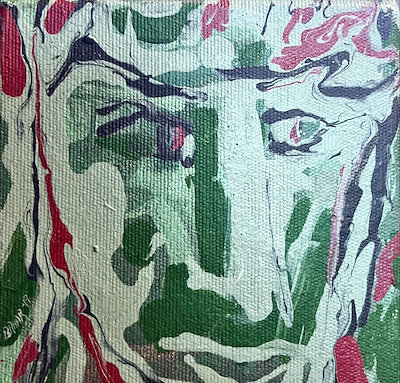 Bahar Kocaman imzalı tablo — Yağlı Boya, 12×12 cm, 1.500 TL müzayede satışı