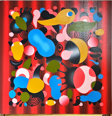 Şükrü Karakuş imzalı tablo — Yağlı Boya, 90×90 cm, 18.000 TL müzayede satışı