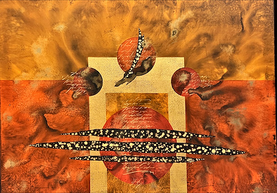 Mehmet Seyit Bucukoğlu imzalı tablo — Yağlı Boya, 100×140 cm, 25.000 TL müzayede satışı