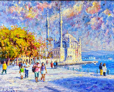 Selahattin Kara imzalı tablo — Yağlı Boya, 50×60 cm, 150.000 TL müzayede satışı