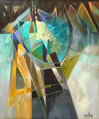 Haluk Evitan imzalı tablo — Yağlı Boya, 60×50 cm, 36.000 TL müzayede satışı