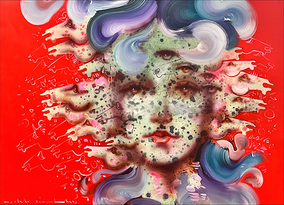 Mustafa Sönmez imzalı tablo — Yağlı Boya, 120×100 cm, 57.000 TL müzayede satışı