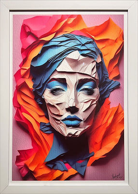 Yeliz Durgut imzalı tablo — 35×50 cm, 2.500 TL müzayede satışı