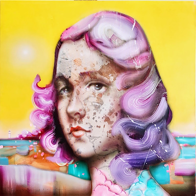 Mustafa Sönmez imzalı tablo — Yağlı Boya, 100×100 cm, 37.000 TL müzayede satışı