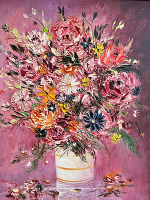 Krikor Zarifyan imzalı tablo — Yağlı Boya, 50×40 cm, 22.500 TL müzayede satışı