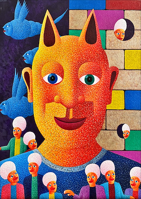 Mehmet Uygun imzalı tablo — Yağlı Boya, 50×40 cm, 275.000 TL müzayede satışı