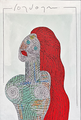 Murat Özdoğru imzalı tablo — Karışık Teknik, 50×35 cm, 6.500 TL müzayede satışı