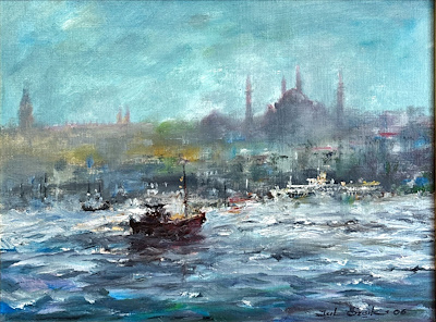 Işıl Özışık imzalı tablo — Yağlı Boya, 30×40 cm, 26.500 TL müzayede satışı